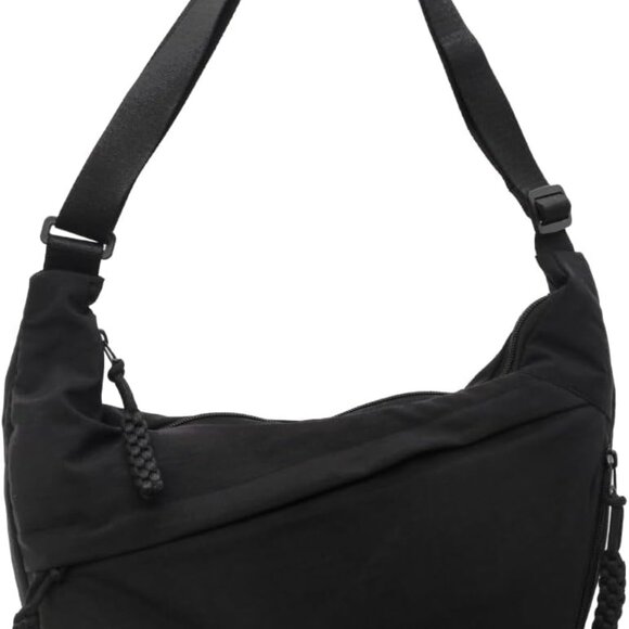 Nylon Crescent Bag Hobo Crossbody Bags Casual Sling Bag Slouchy Shoulder Bags Tr - Picture 1 of 6